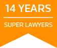 Selected to Super Lawyers for 14 years